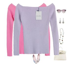 Großhandels-Neue 2016 Kaschmirpullover Frauen Weibliche Gestrickte Pullover Langarm Pullover Frauen Slash Neck Pullover 22 farben Hohe Qualität 713