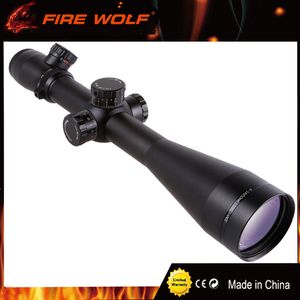 Wholesale fiber optics sights resale online - FIRE WOLF M3 X50 Tactical Optics Riflescope Red Green Dot Reticle Fiber Sight Rifle Scope mm Tube