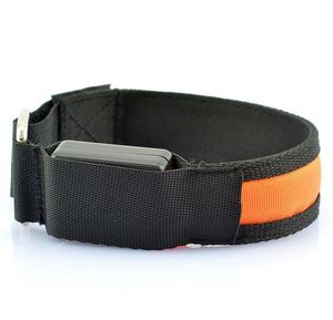 Noite correndo seguro levou braçadeira bandas refletivas wearable Banda Braço de Pulso Ajustável Nylon Banda Strap Sports anel de mão LED lightl