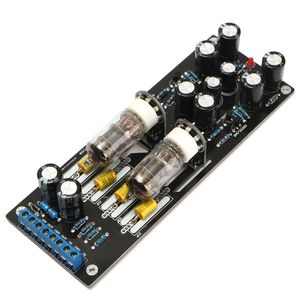 Freeshipping Nyaste musikaliska Fidelity 6J1 Ventil Pre-Amp Tube PriMplifier Kit Monterad Board Audio