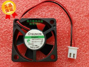 Original SUNON 3010 GM1203PFV1-8 DC12V 1.0W 30*30*10MM 2 Line Silent cooling fan