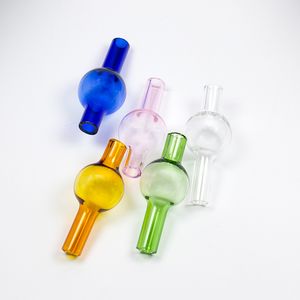 Glass Boll Carb Cap Dabber Universal Caps Porslin Dab för vattenpipa domelösa kvarts banger naglar 10mm 14mm 18mm vattenrör bongs