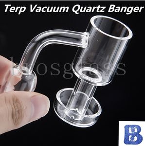 Terp Vakum Kuvars Vakum Banger Domeless Yağ Petrol Kuleleri Cam Bongs Için 10mm 14mm 18mm 633