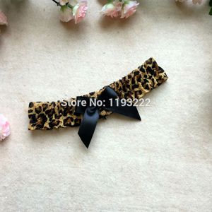 Sexy Lingerie Leopard Princess Lace Floral Leg Garter Belt with Ribbon Bow Wedding Party Bridal Cosplay Suspender Thigh