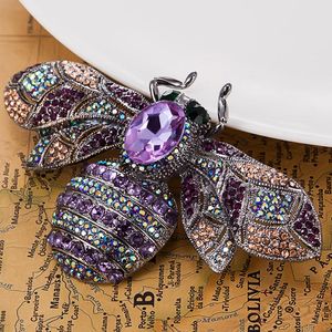 Wholesale- Very Nicely Bee Brooch Big Size Brooches Accessories Fashion Women Hijab Pins And Hat Accessories Vintage Broaches Broches Woman