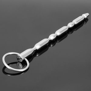 175 mm Length Stainless Steel Penis Urinary Plug Rod Metal Urethral Sounds Catheters Magic Wand Medical Sex Toys Adult Games