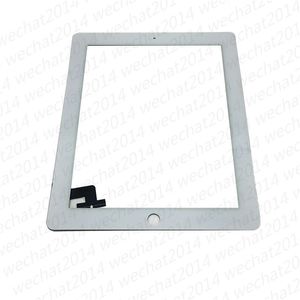 50 ADET Dokunmatik Ekran Cam Panel Ile Sayısallaştırıcı Ile iPad 2 3 4 Siyah ve Beyaz Ücretsiz Kargo