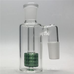 Kül avcısı Bongs Ashcatcher 18mm 90 derece Su Borular Bong Cam Boru 18.8mm heady Kül Yakalayıcılar sigara aksesuarları Nargile GA-010