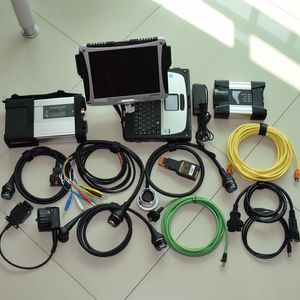 Zdiagnozuj narzędzie MB Star C5 SD Połącz do BMW ICOM Dalej z 1 TB HDD Tryb ekspercki Rugged Touch CF 19 4 GB Laptop