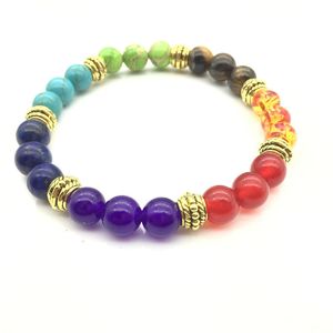 Kvinnor Män Naturliga Svart Lava Rock Beads Strands Armband Hacing Energy Stone Charm Party Club Smycken