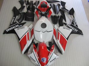 Kit de carenagem de venda quente de moldagem por injeção para yamaha yzf r1 07 08 vermelho branco preto carenagem conjunto yzfr1 2007 2008 ot09