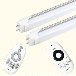 Darmowa Wysyłka 18 W 1,2 Metry Dimable and Color Temperature Regulowany T8 Rurka LED z pilotem Aluminium + pokrywa PC