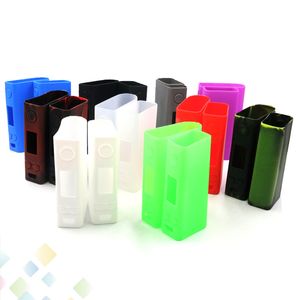 Colorful Evic VTC Dual Proect Case Soft Silicone Rubber Carry Bag Cover for evic VTC dual TC Box Mod Protective Skin DHL Free