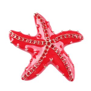 Venda imperdível Metal vintage grande broche de estrela do mar joias vintage broche de buquê de pérolas simuladas mulheres homens alfinetes de segurança joias banhadas a prata