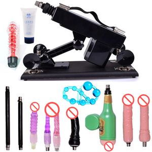 sex massager Sex Machine with Many Dildo Attachment Male Masturbator Adjustable Speed Sex Robot Free Gift a Viibrator Anal Beads Lubricant Oi