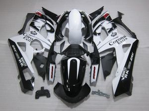 Injektionsgjutning Plastmakare för Suzuki GSXR1000 05 06 Vit Svarta Fairings Set GSXR1000 2005 2006 OT09