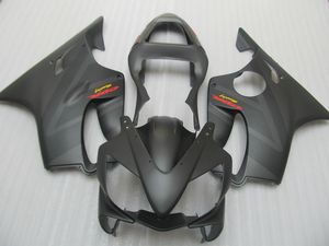 Injection molding fairing kit for Honda CBR600 F4I 01 02 03 matte black fairings set CBR600F4I 2001-2003 OT05