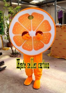 Venda quente de alta qualidade orange mascot costume design personalizado mascot fantasia traje do carnaval frete grátis