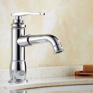 Factory wholesale ! Sink Faucets ,Contemporary with Chrome Single Handle One Hole , Feature for Centerset Mitigeur Evier HS312