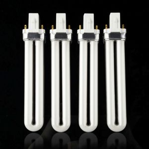 Nail Art Equipment 4 Pcs/lot Professional Clearance 9W Curing UV Gel Lamp Dryer Light 365nm Bulb Tube Replacement