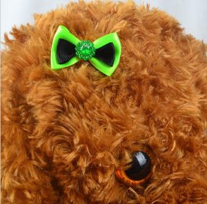 Pet decorations hair bows Cute pet dog cat head knot Fashion dog butterfly bowknot baby hairpin gift