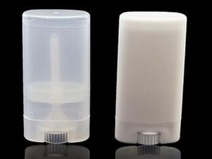Brandneue 15-g-Kunststoff-Deodorant-Tuben, DIY-Lippenstift-Tube, 15-g-leere Lippenbalsam-Flasche
