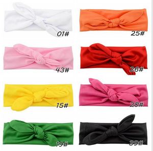 Czeski Syrenka Zygzakowa Bawełniana Dziewczyna Baby Bow Pałąk Wave Point Turban Twist Head Wrap Twisted Knot Decorate Hair Band Opaski Bandanas