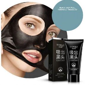 BioAqua Brand Face Care Sug Svart Mask Ansiktsmask Näsa Blackhead Remover Peeling Peel Off Black Head Acne Behandlingar 60g