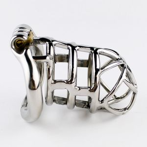 Penis Cage 83mm Length Chastity Cage Stainless Steel Male Chastity Device Cock Ring BDSM Sex Toys For Men