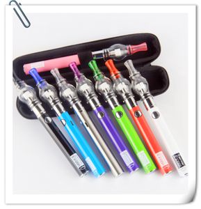 Best dab pen kits Ecig ugo evod micro USB vaporizer kit dry herb Glass Globe wax Pens UGO V II Evod passthrough Dab Oil Vape