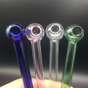 Tubo de queimador de óleo de vidro tubos de água de vidro barato bubbler pyrex hankes tubos por atacado