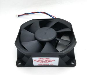 Ny original Sunon MF75251V1-Q000-G99 12V 2.91W 75*75*25mm för PT-LW321EA Projector Cooling Fan