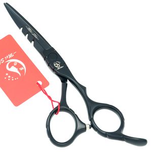 5.5 tum 6.0inch Meisha rostfritt stål frisör sax hårsalong skär sax jp440c barberare platt tänder knivar, ha0192