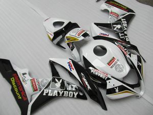 Kit de carenagem 100% moldado por injeção para Honda CBR600RR 07 08 carenagem de preto branco CBR600RR 2007 2008 OT24