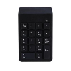 Freeshipping Bluetooth Numeric Keypad Trådlös Nummerplatta 18 Keys Mini Digital Keyboard för iMac / MacBook Air / Pro Laptop PC Notebook Desktop