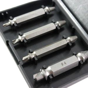 4341 Damaged Screw Extractor Bolt Extractor Set High Speed ​​Steel 4pcs / lot
