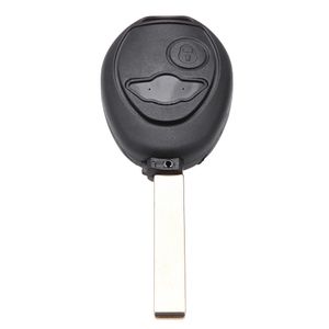 Carro-estilo 2 botões substituição keyless remoto fob chave escudo caso chave para mini cooper r53 r50 sistemas de alarme security218j