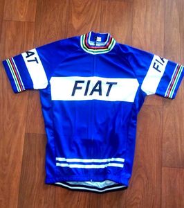2024 Team New Fiat Cycling Jersey Cycling Cycling Jerseys Short Summer Summer Dry Dry Cloth Mtb Ropa ciclismo B28