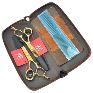 6.0 Inch Meisha Hair Cutting Thinning Scissors Professionale Parrucchiere Forbici Set JP440C Barbiere Forbici Strumento Stilista, HA0228