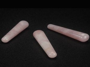 20 sztuk / partia Szybka Wysyłka Proszek Crystal Masaż Akcesoria Relaks Refleksologii Replikt Zdrowie Jade Stone Foot Massage Tool