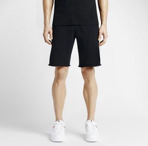 Windrunner atacado tecnologia lã esporte shorts grande logotipo casual calças cinza preto s-xl