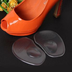 Sfera di gel di silice Solette per cuscinetti per scarpe in silicone per avampiede Cuscino per tacco alto da donna Piedi di supporto metatarso Cuscinetti per la cura del palmo Accessori per scarpe ZA1606