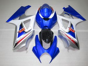 Injection molding fairing kit for SUZUKI GSXR 1000 05 06 blue white fairings GSXR1000 K5 2005 2006 TO06