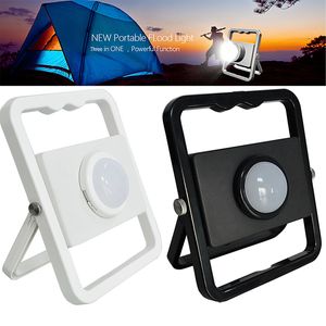 Portátil inteligente de carregamento de Iluminação 10W 5V Outdoor portátil luz de inundação de emergência Digital carregamento para acampar Viajando SOS