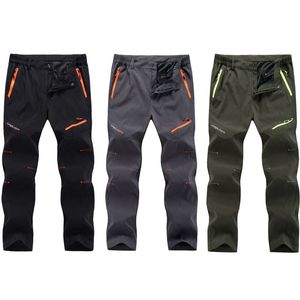 Spring Summer Quick Dry Cool Long Pants Breathable Sports Pant Men Plus Size Outdoor Hiking Camping Fishing Trousers