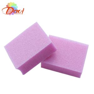 100pcs/Lot Mini Nail File Puffer Block für Nagelkunstwerkzeuge Pink Sanding Emery Board Salon