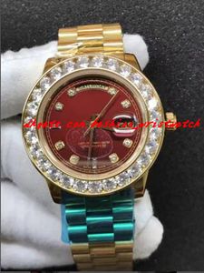 luxury wristwatch 18kt gold 36mm bigger diamond bezel 118238 automatic mechanical movement mens watch new arrival