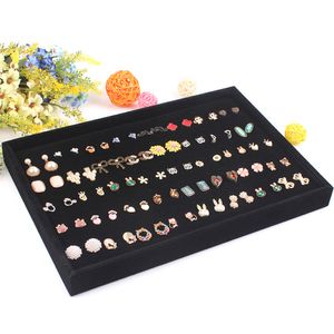 High Quality Jewelry Display Tray Ring Earring Case Ear Stud Plate Jewelry Decoration Earring Storage Showcase