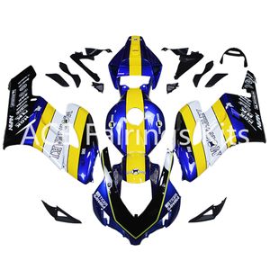 3 novo presente Para Honda CBR1000RR 2004 2005 04 05 ABS Motocicleta Carenagem Kit Carroçaria Amarelo Azul v36