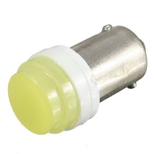 100 pezzi BA9S 2W COB in ceramica LED bianco puro targa auto lampadina porta lampada DC12V